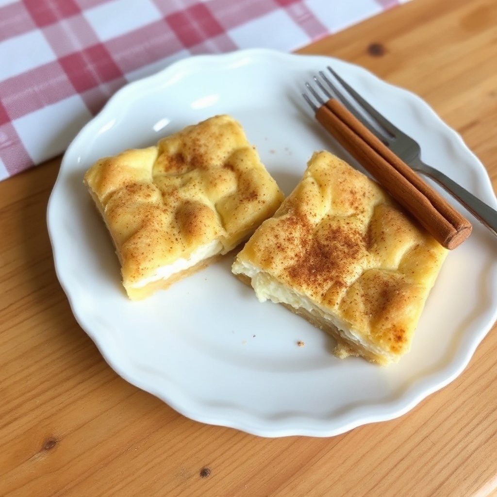 Zimt-Frischkäse-Delight-Riegel