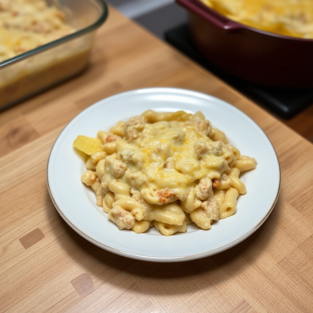 Creamy Tuna Pasta Bake