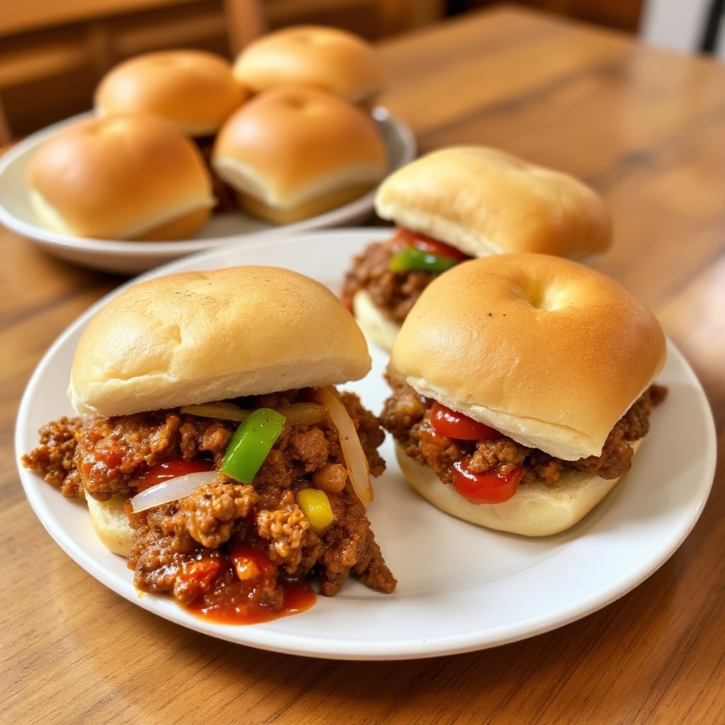 Herzhafte Sloppy Joe Sliders