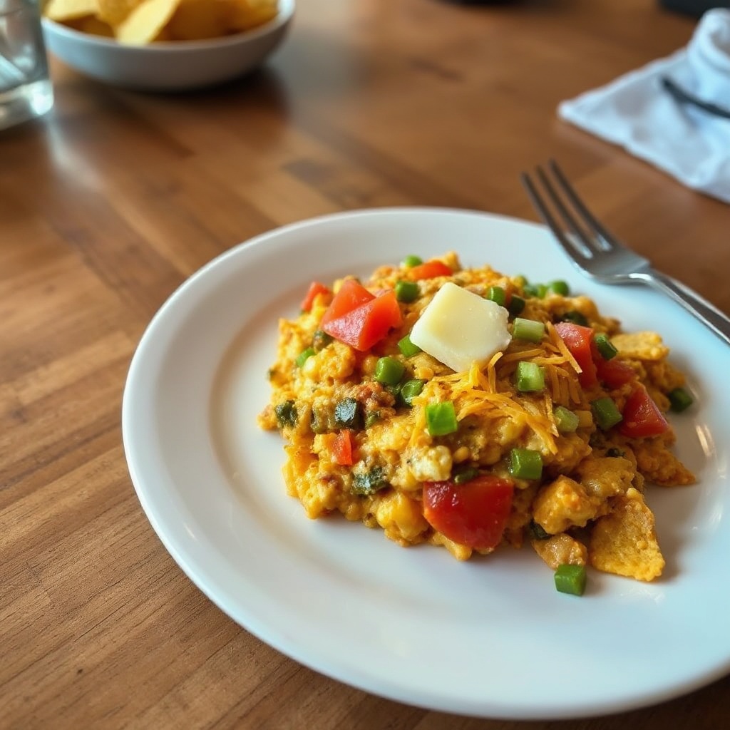 Scramble per Colazione Tex-Mex