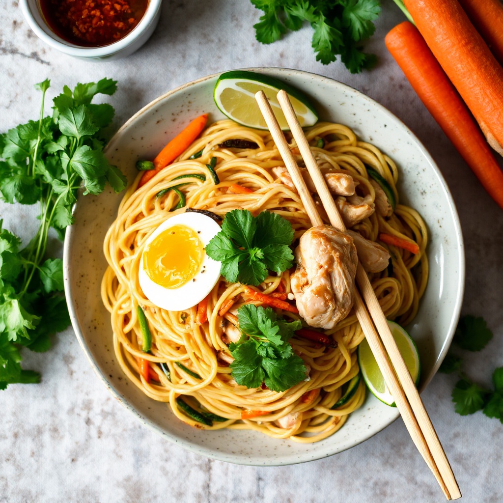Veggie Noodle Pad Thai