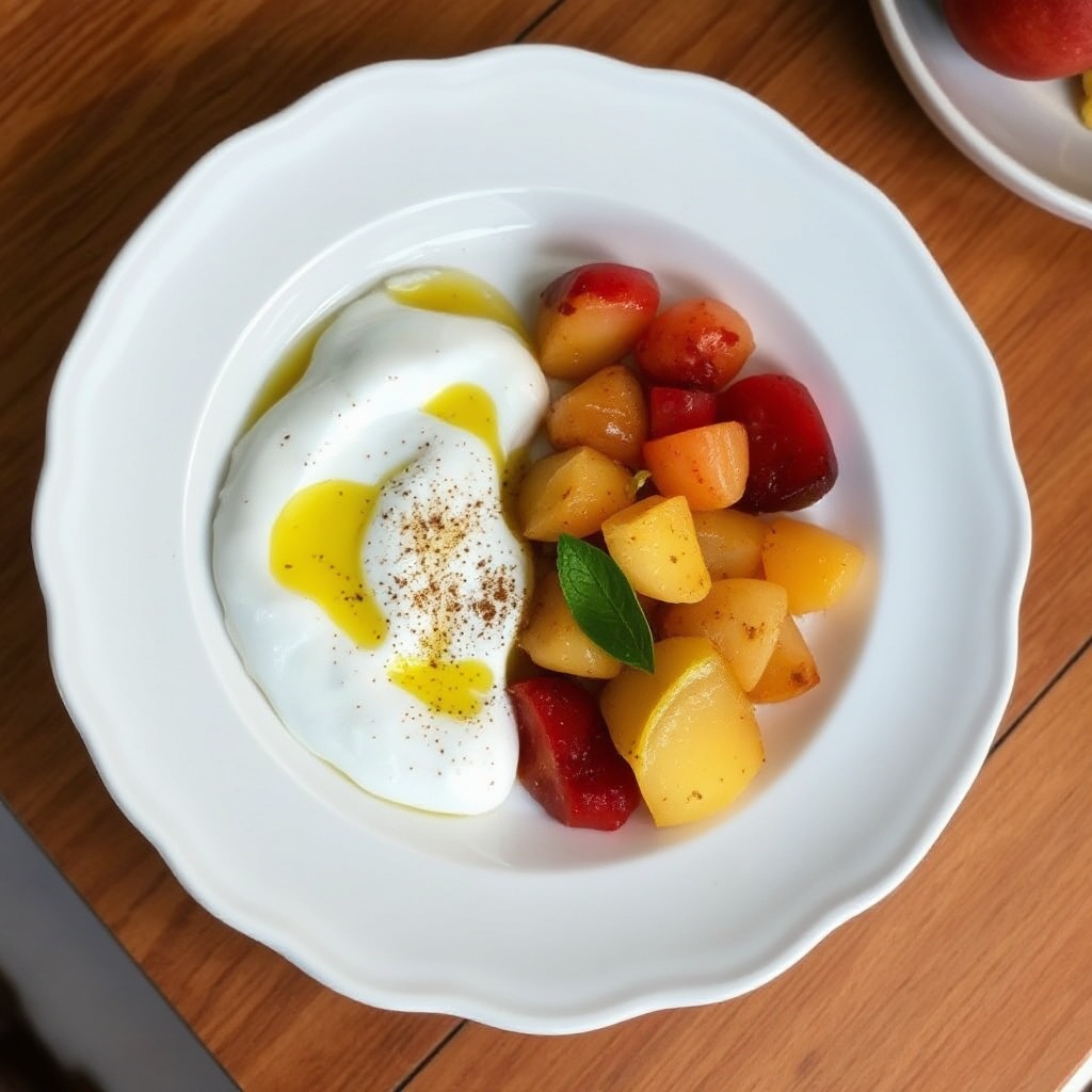 Condimento di Yogurt e Frutta