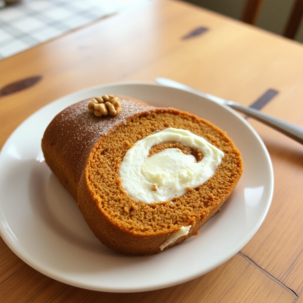 Pumpkin Spice Cake Roll