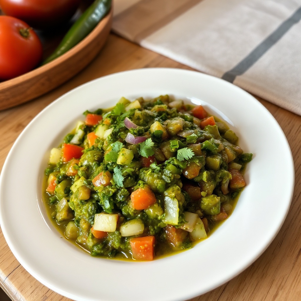 Zesty Chilean Salsa Verde