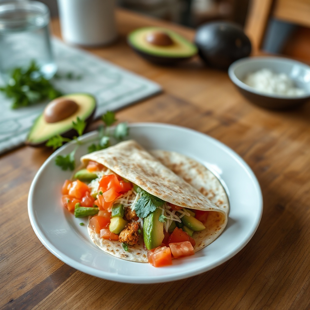 Zesty Avocado Wraps