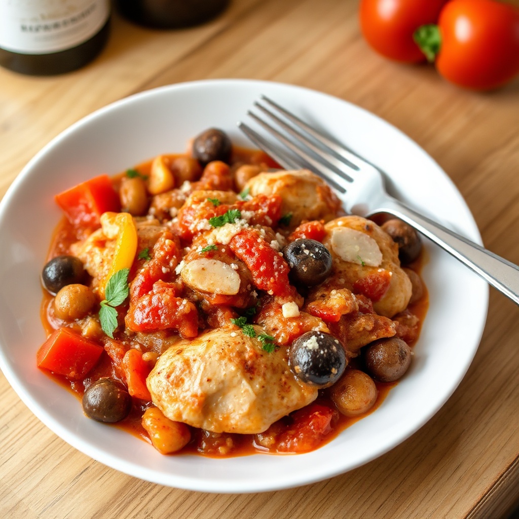 Herzhafter Hühnchen Cacciatore Genuss