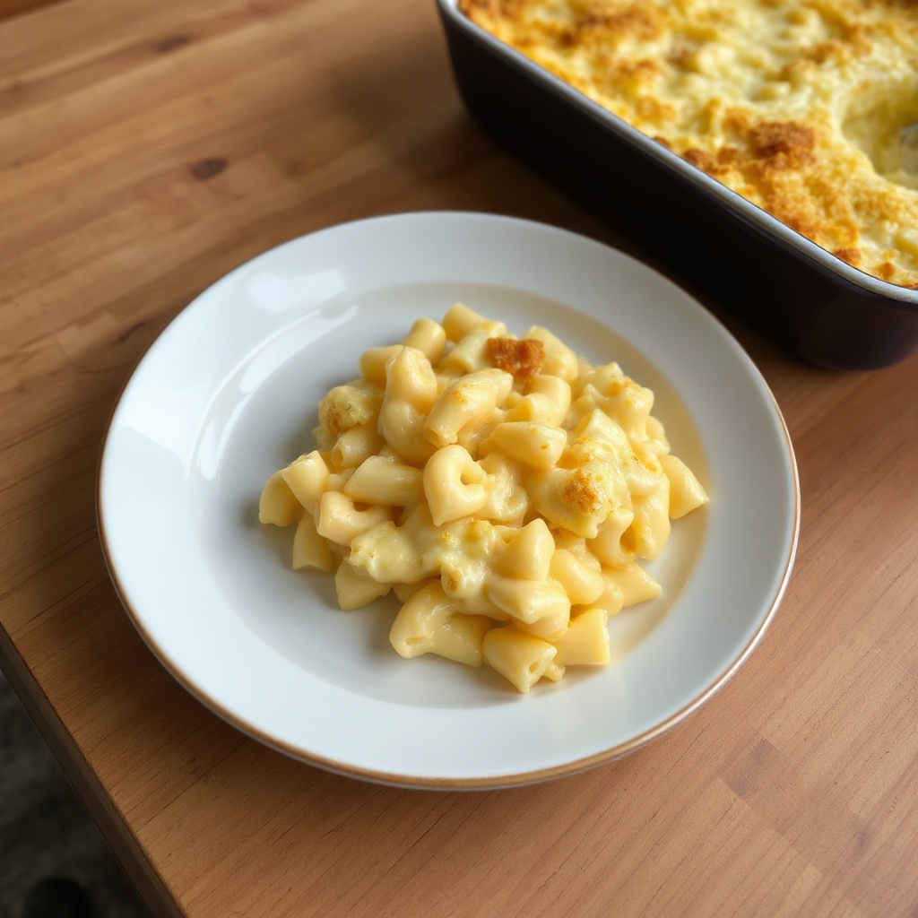 Delizia di Maccheroni e Formaggio al Forno Cremosi