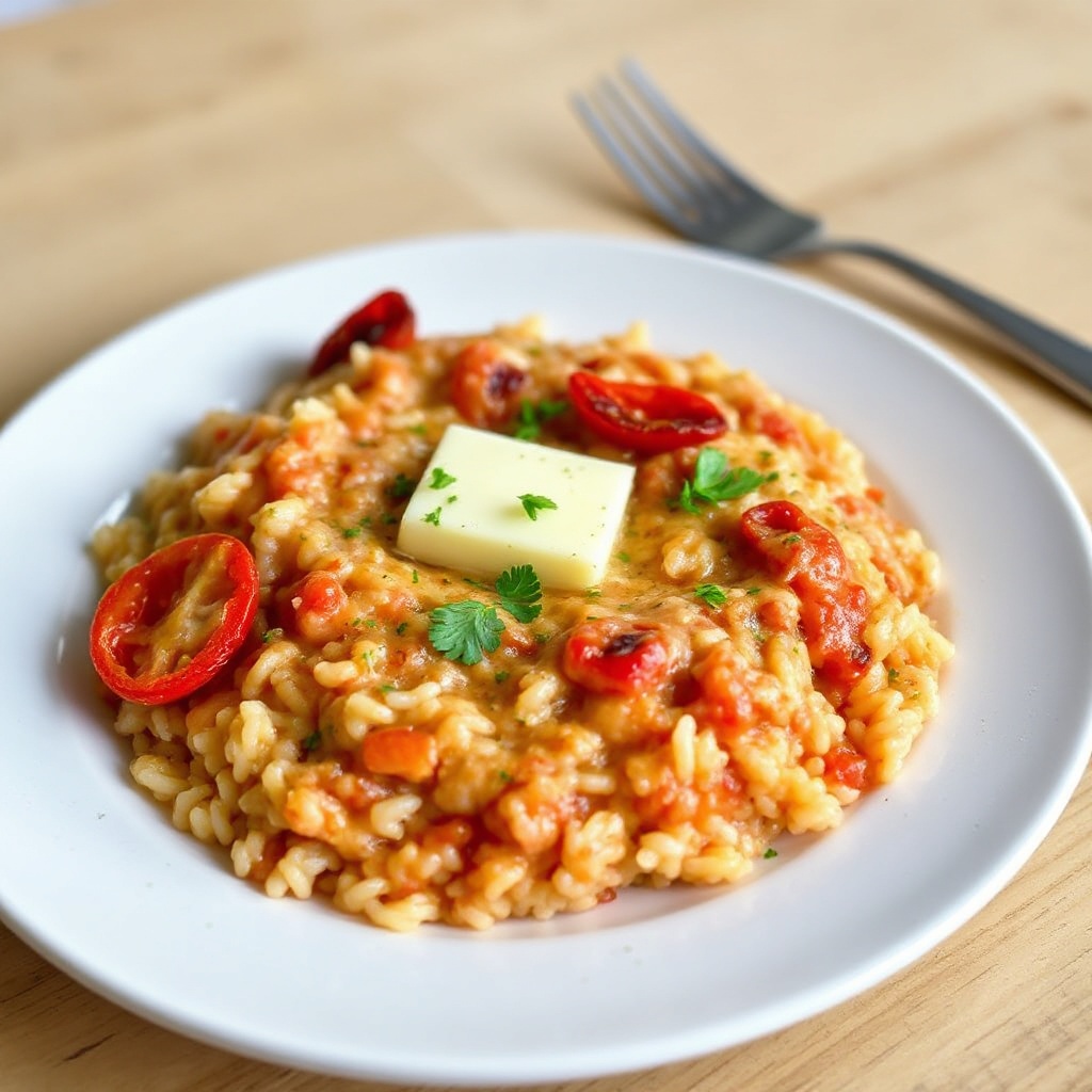Creamy Tomato and Herb Risotto