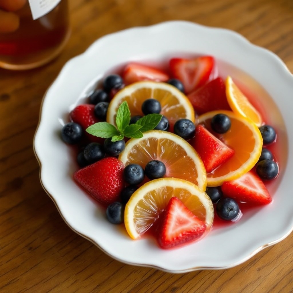 Erfrischende Beerenzitrus-Sangria