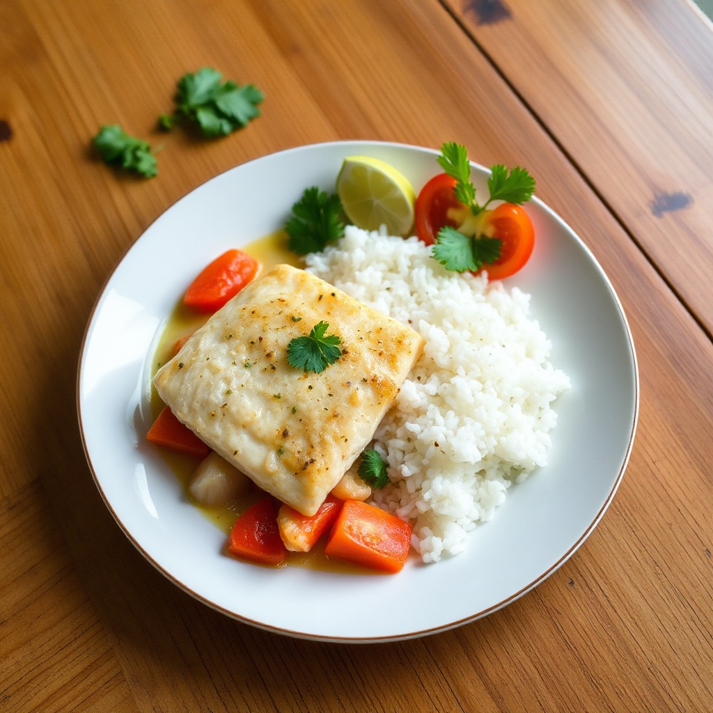 Coconut Lime Fish Delight