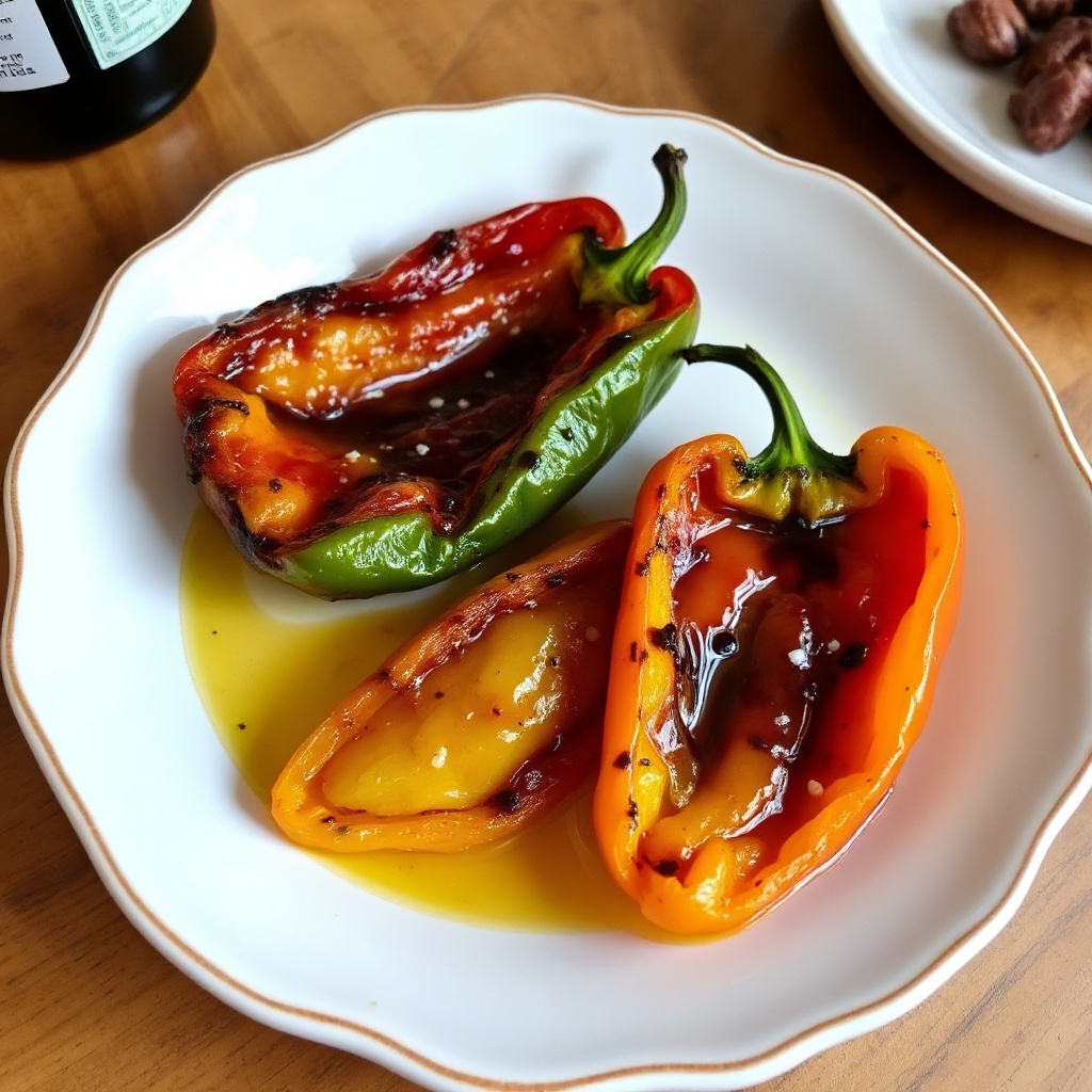 Marinated Roasted Bell Peppers