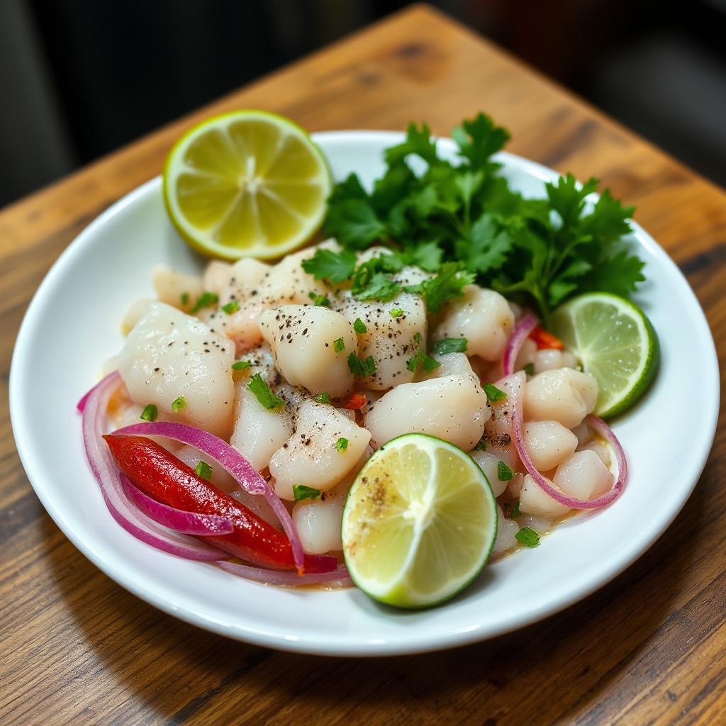 Ceviche di Lime Peruviano