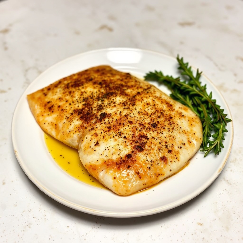 Spiced Pan-Seared Tilapia