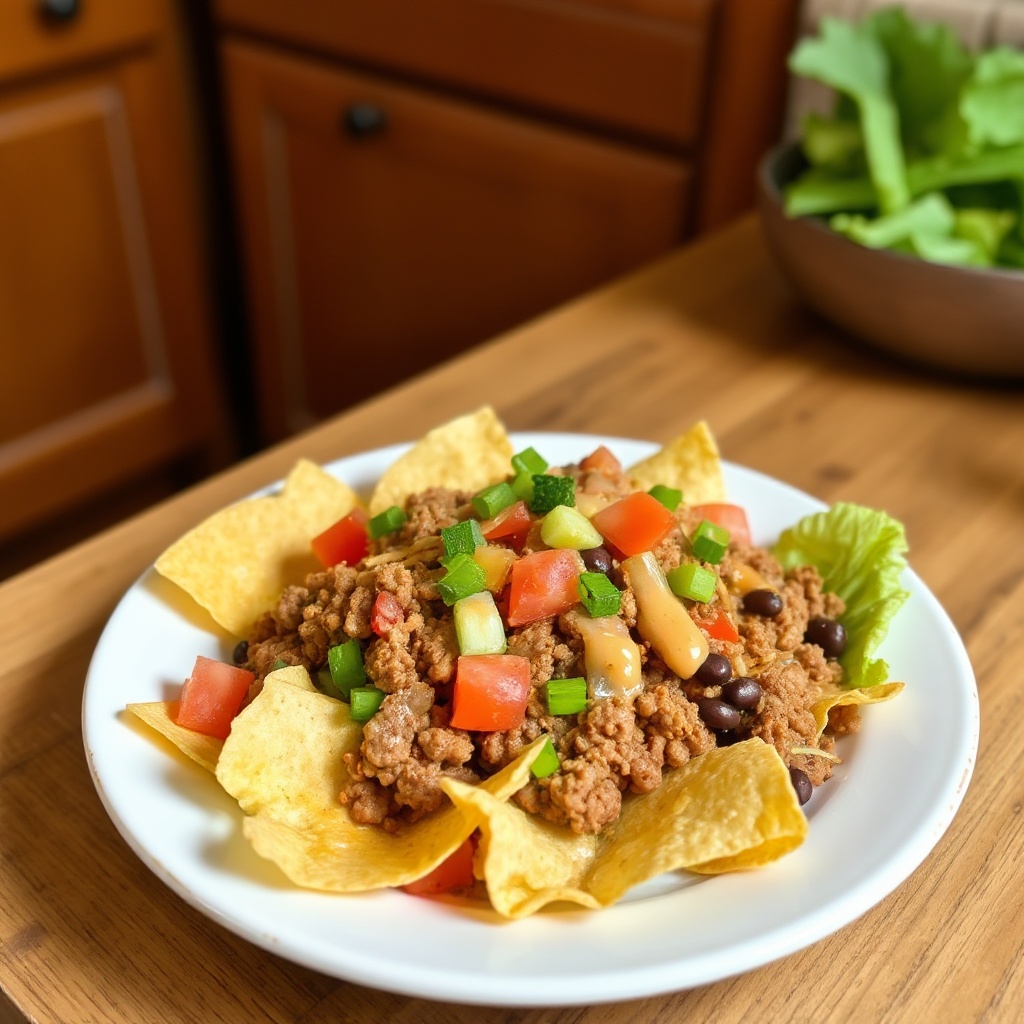 Würziger Fiesta Taco-Salat
