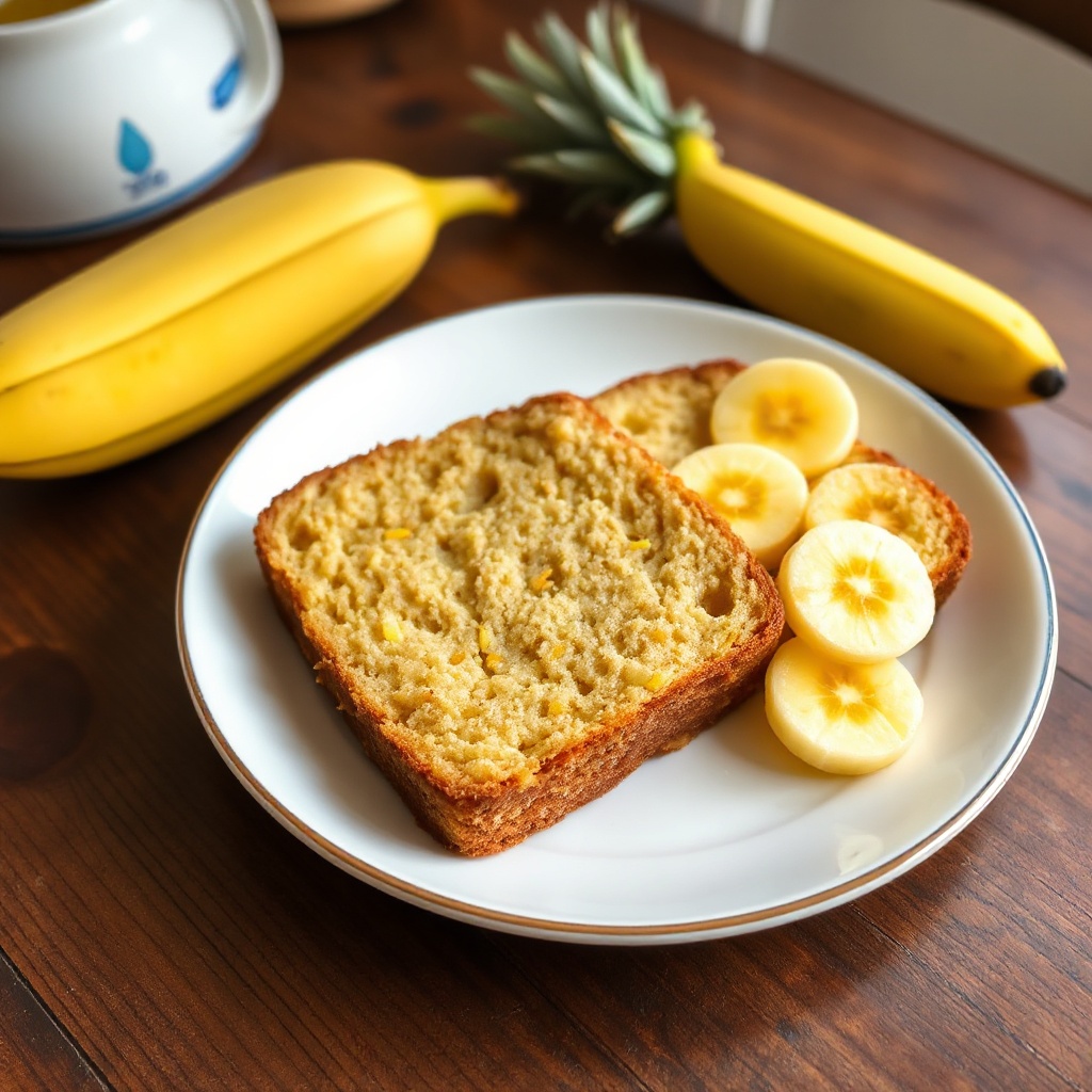 Pane Tropicale alla Banana e Ananas