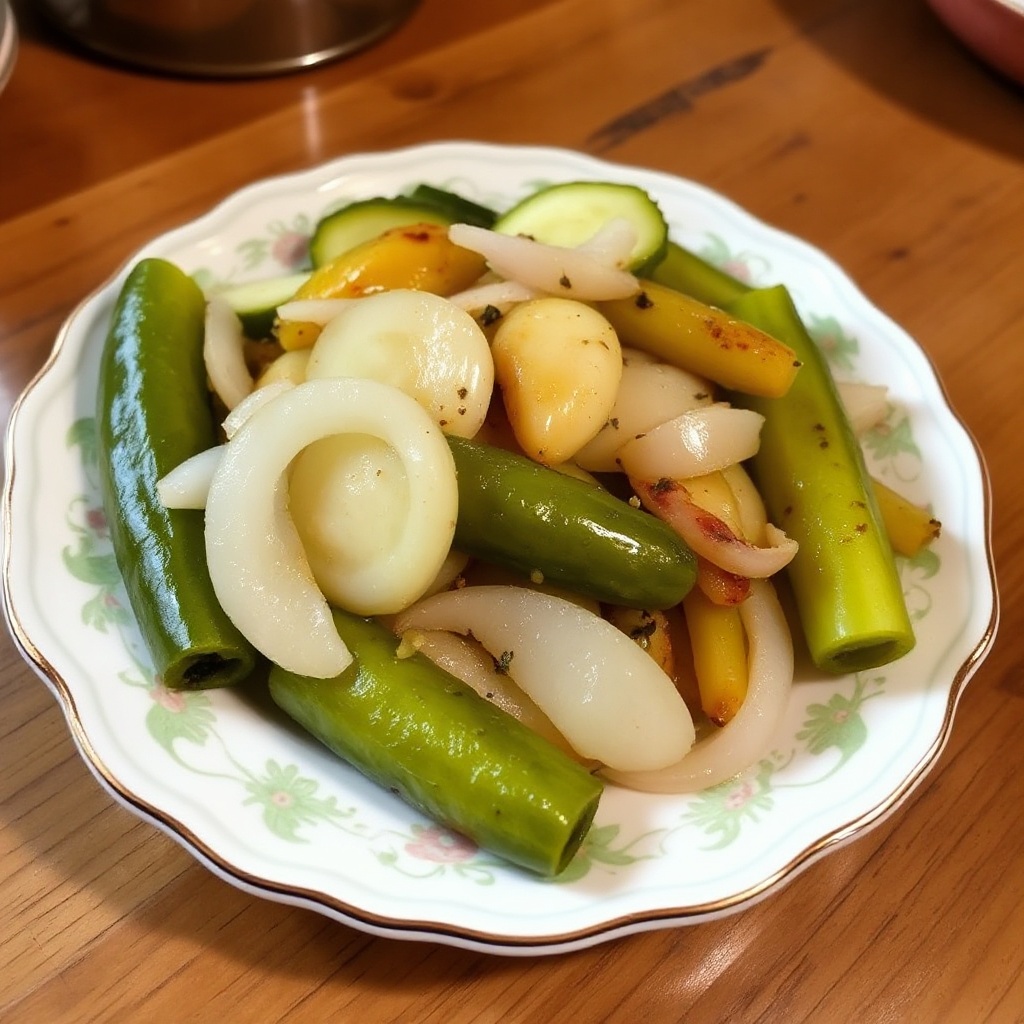Sweet and Tangy Homemade Pickles