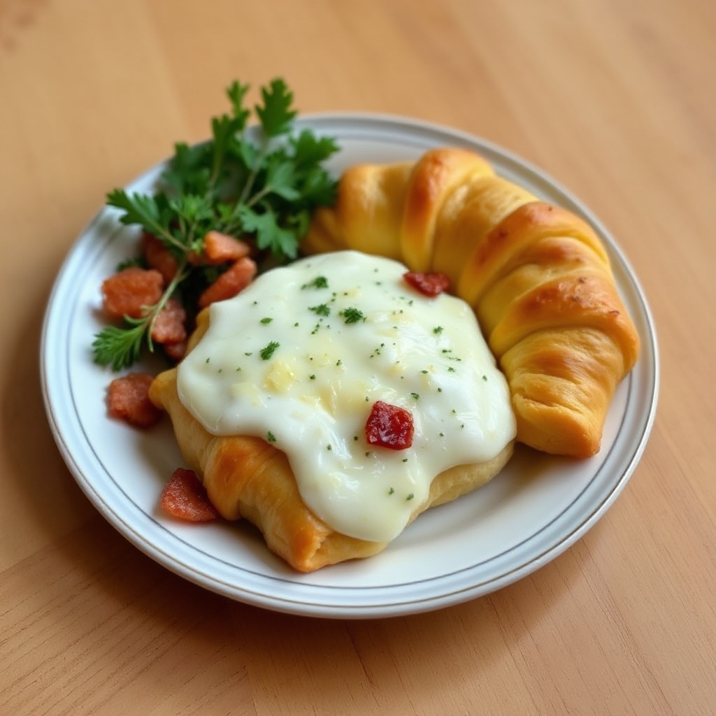 Savory Cheese and Herb Crescents