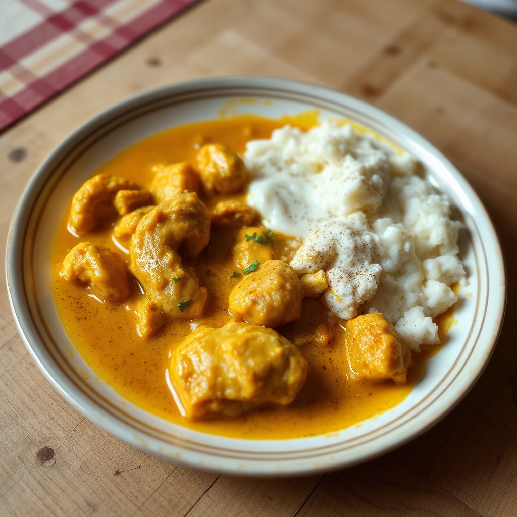 Creamy Curry Chicken Delight