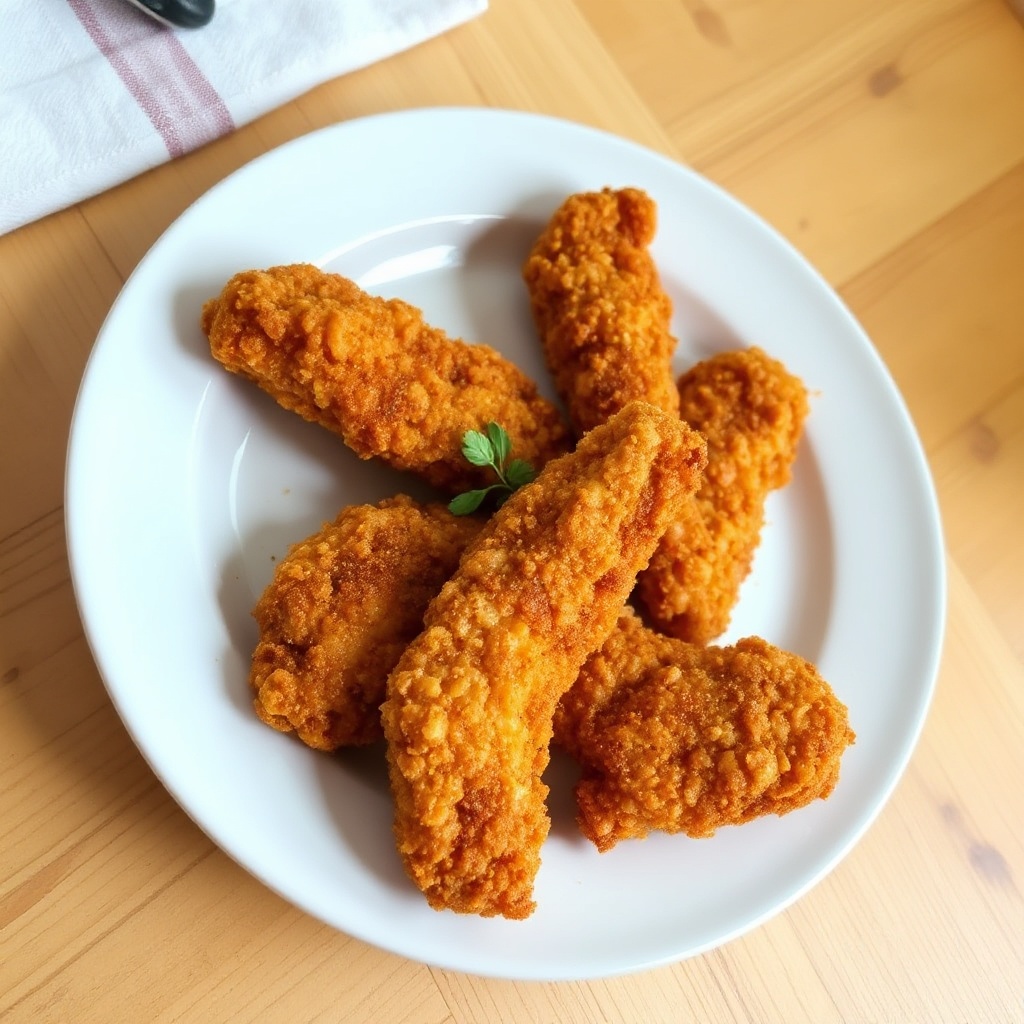 Knusprige Cajun-Hühnchenstreifen