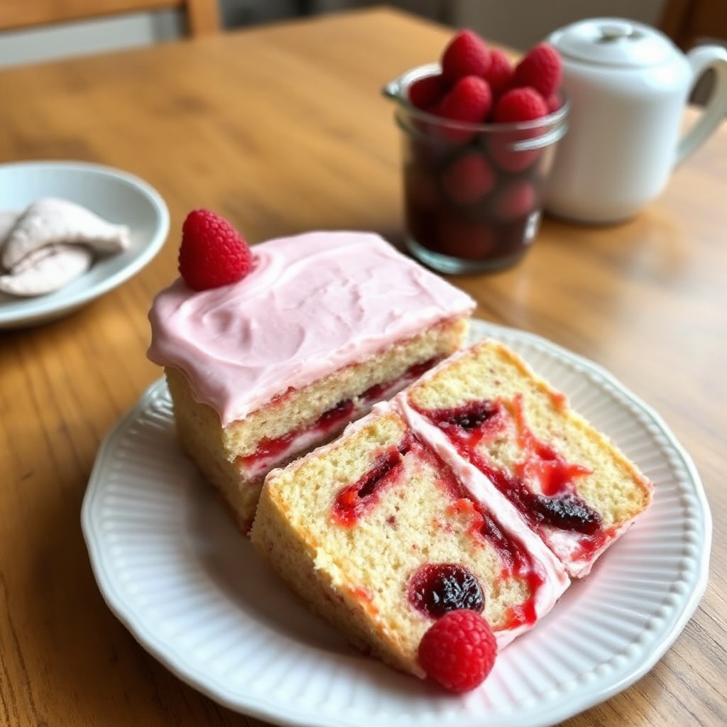 Raspberry Delight Layer Cake