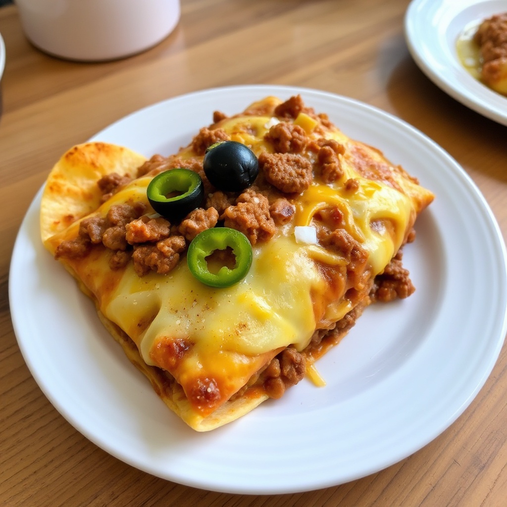 Casseruola di Enchilada di Manzo e Formaggio