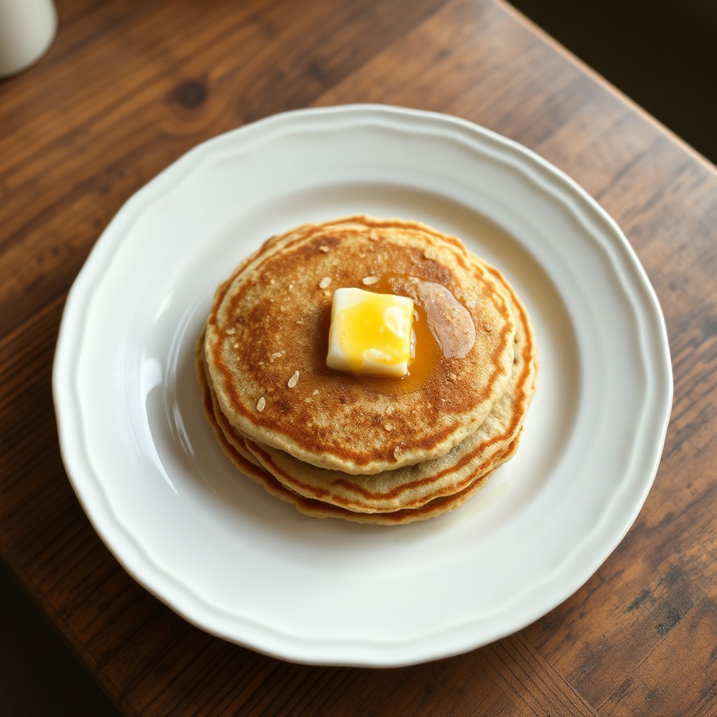 Gesunde Haferflocken-Pfannkuchen