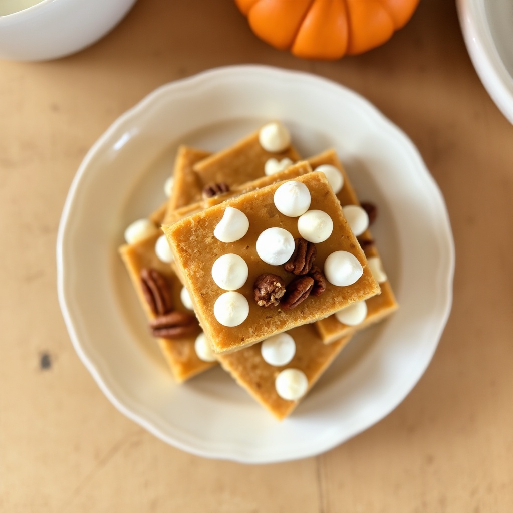 Fudge al Cioccolato Bianco e Spezie di Zucca