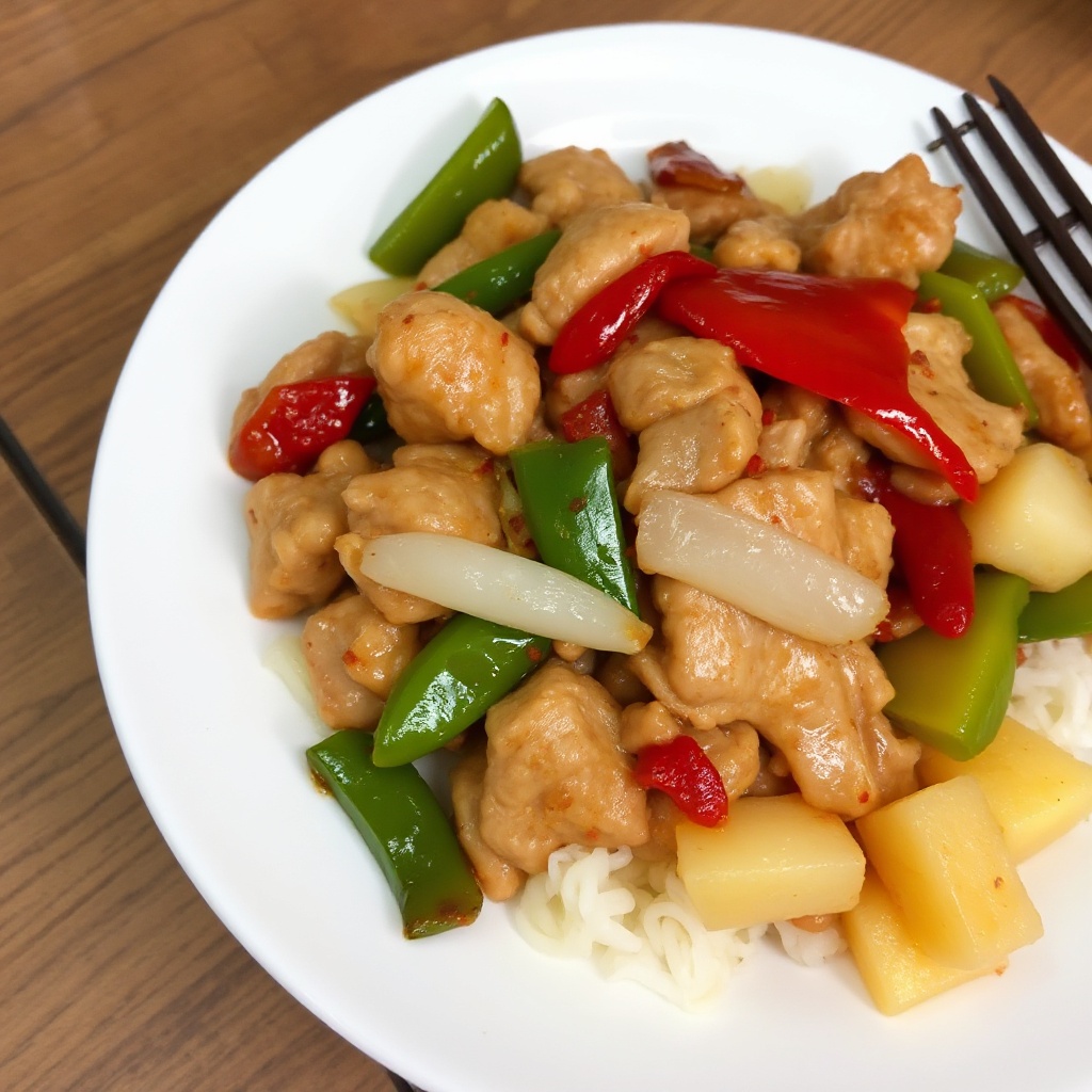 Sweet and Tangy Pork Stir-Fry