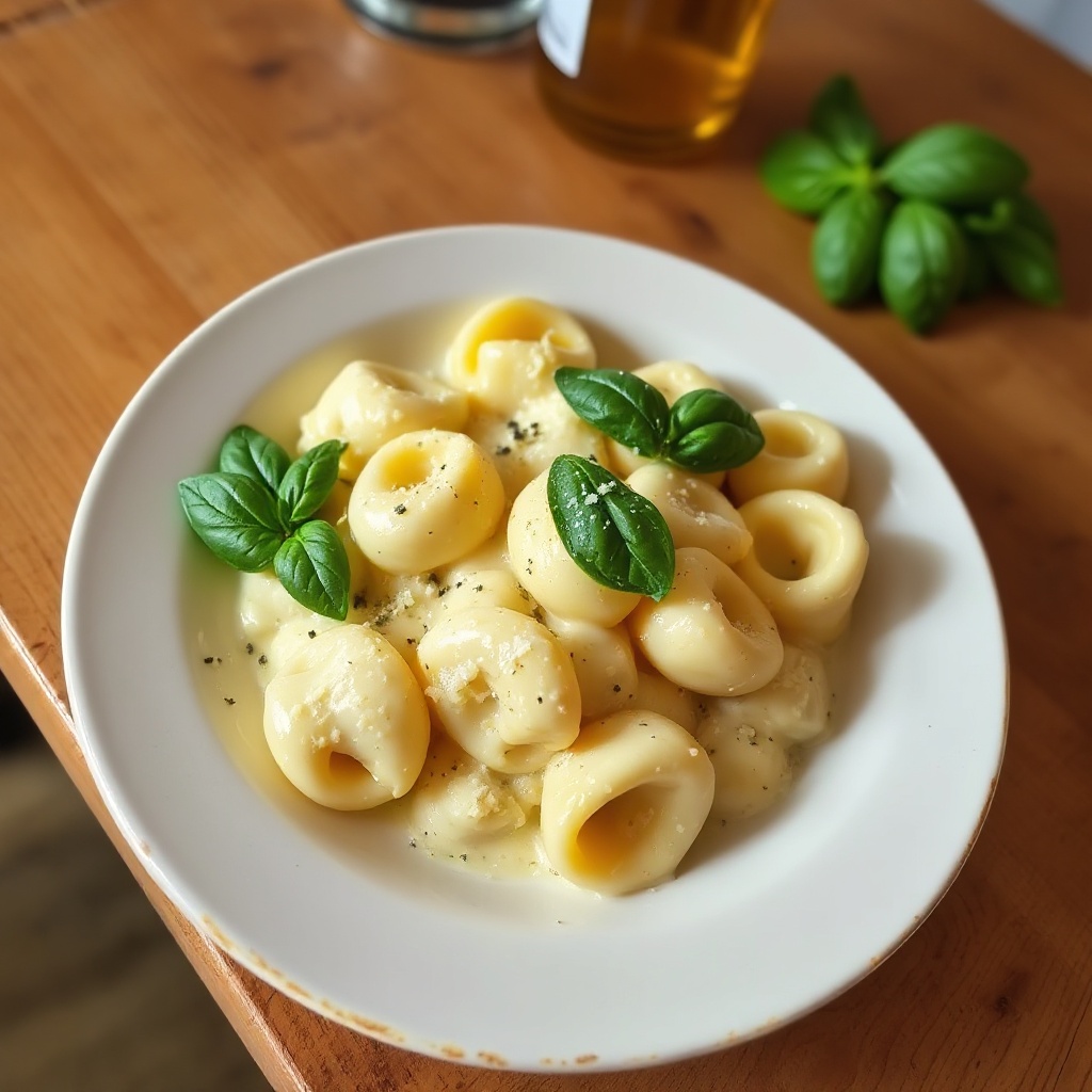 Delizia di Tortellini Crema e Basilico