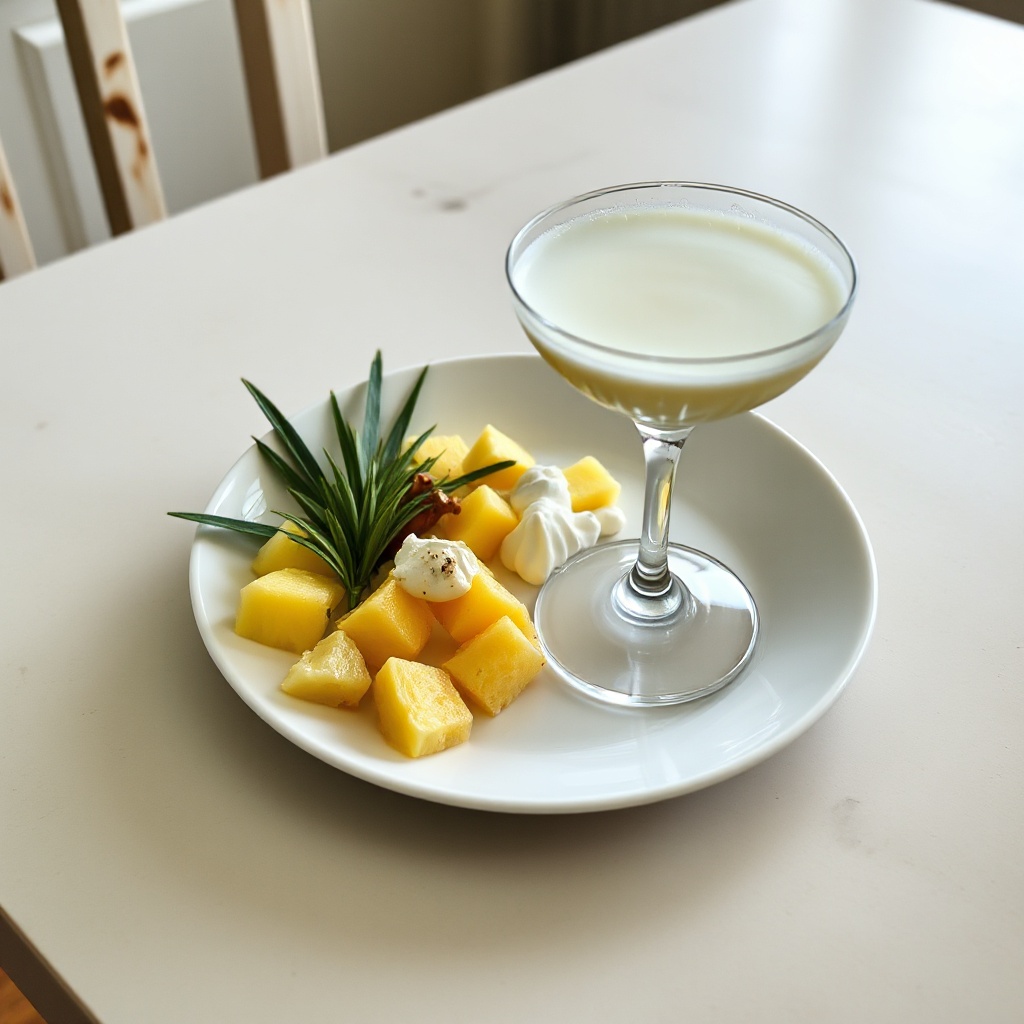Tropical Coconut Martini