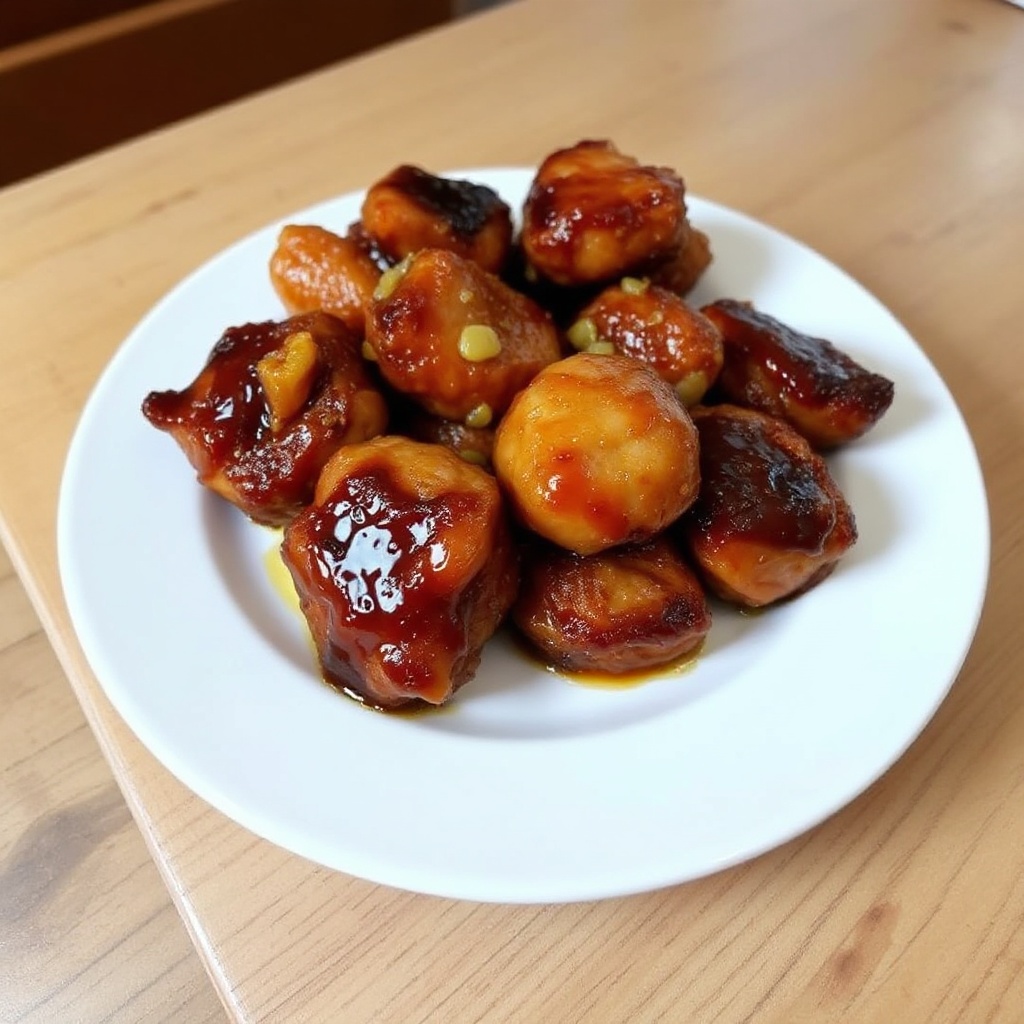Bocconcini di Pollo al Bourbon