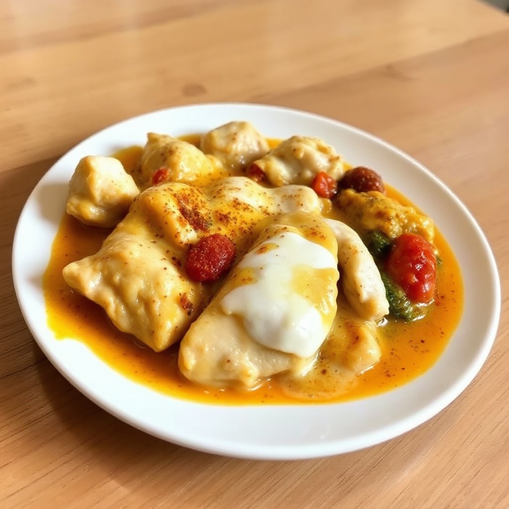 Creamy Spiced Chicken Delight
