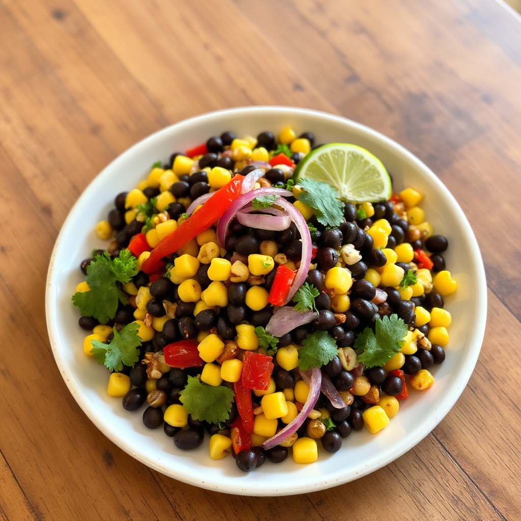 Zesty Black Bean and Corn Salad
