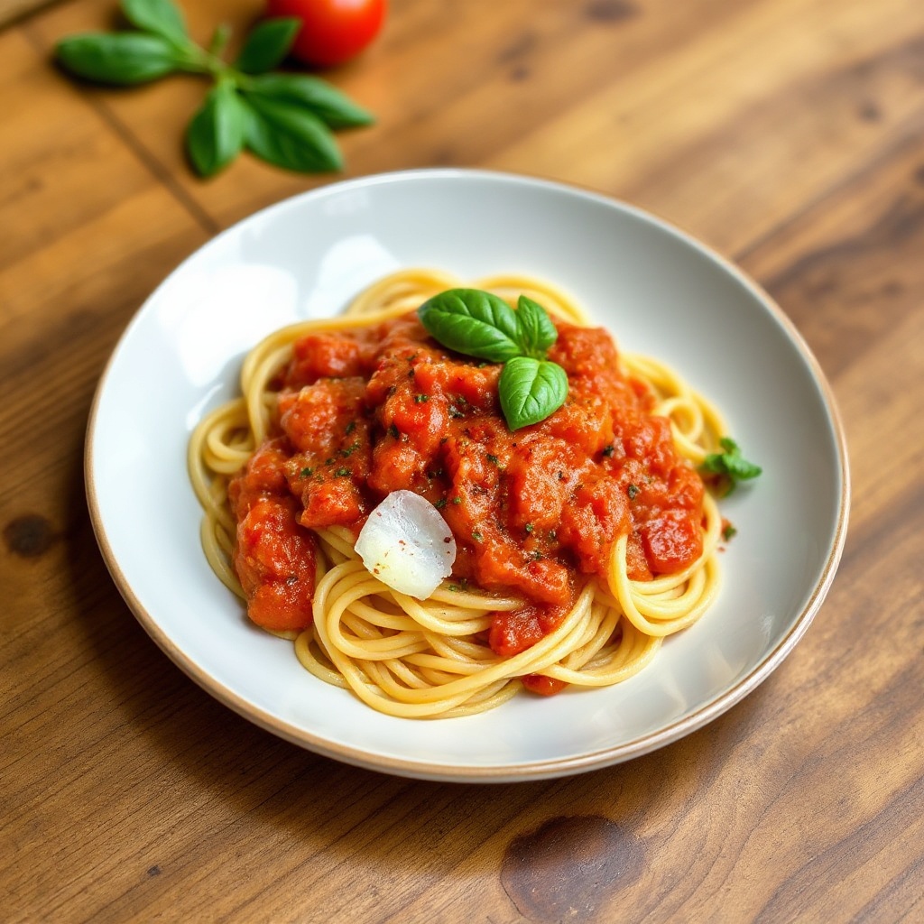 Hausgemachte Tomaten-Kräuter-Pasta-Sauce