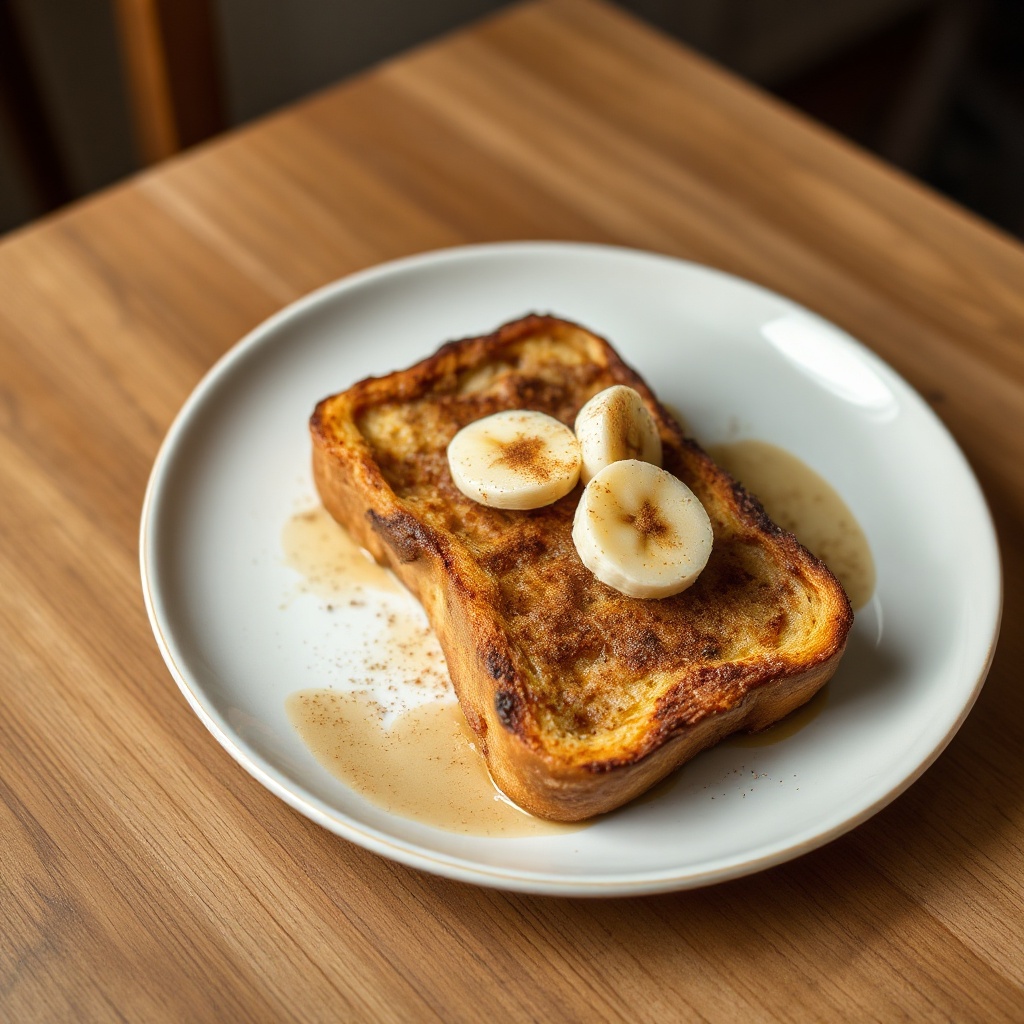 Banana Cinnamon French Toast Delight