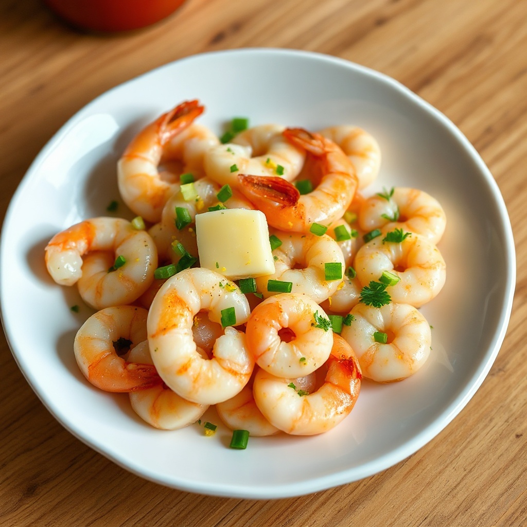 Knoblauch-Zitronen-Garnelen-Delight