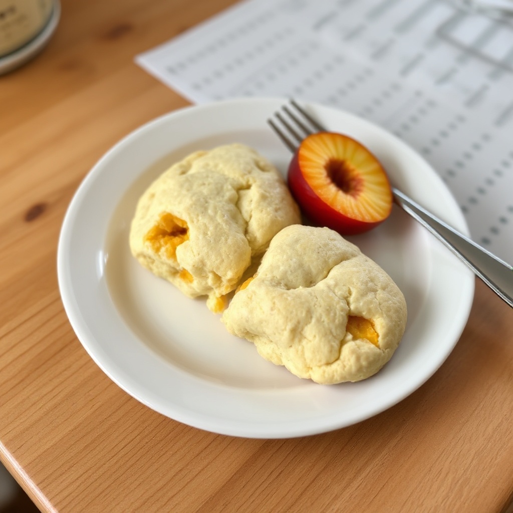 Pfirsich-Joghurt-Scones