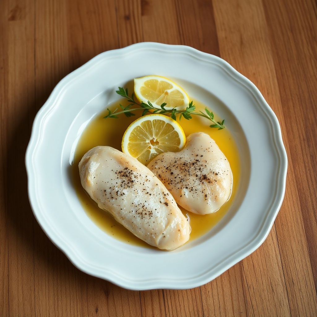 Zitronenbutter-Hühnchen Piccata