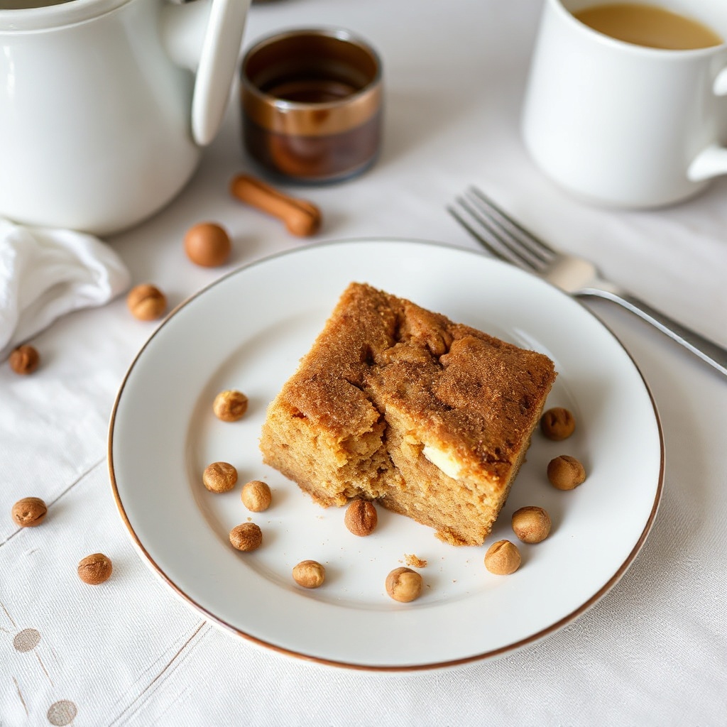 Spiced Hazelnut Coffee Cake