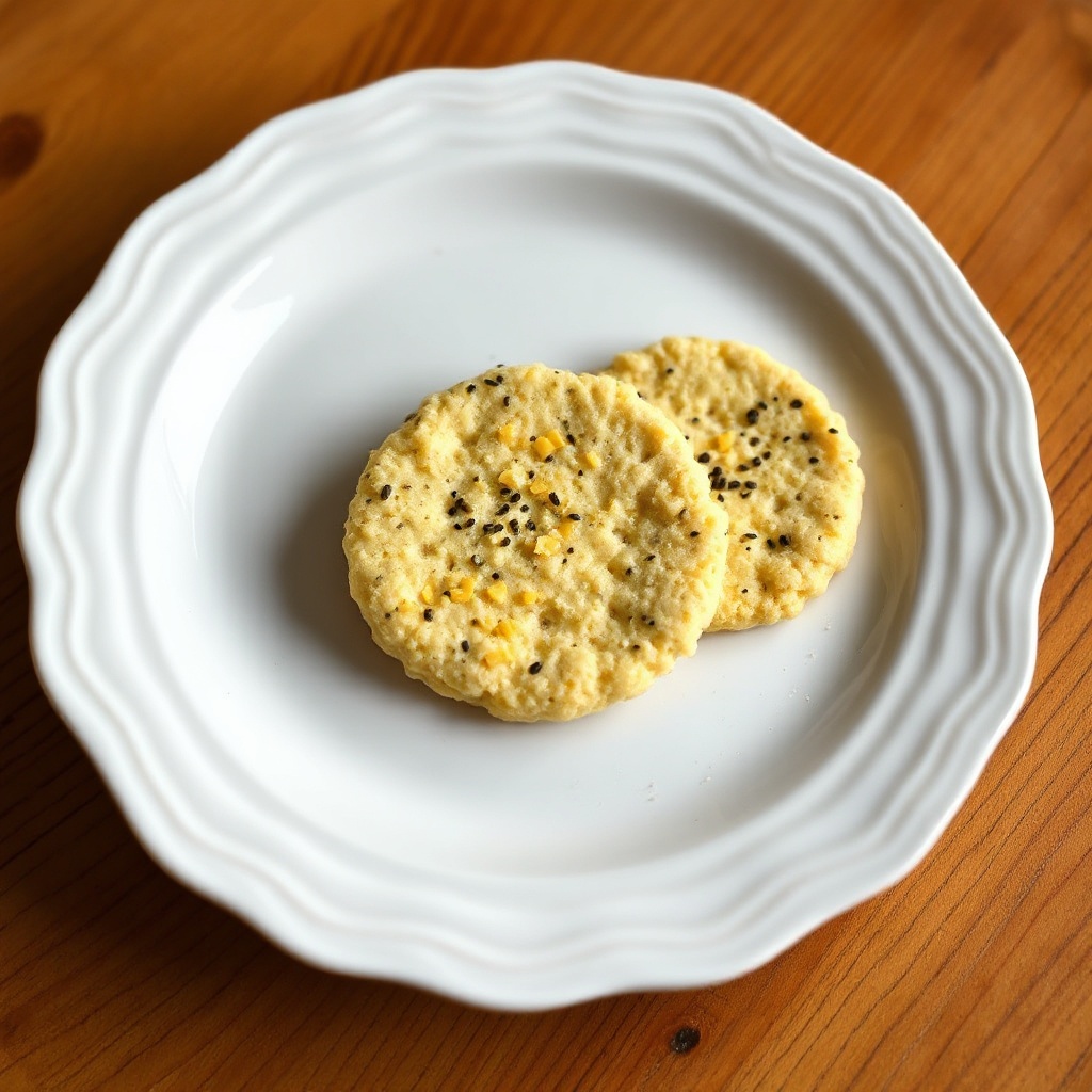 Herzhafte Cheddar-Samen-Cracker