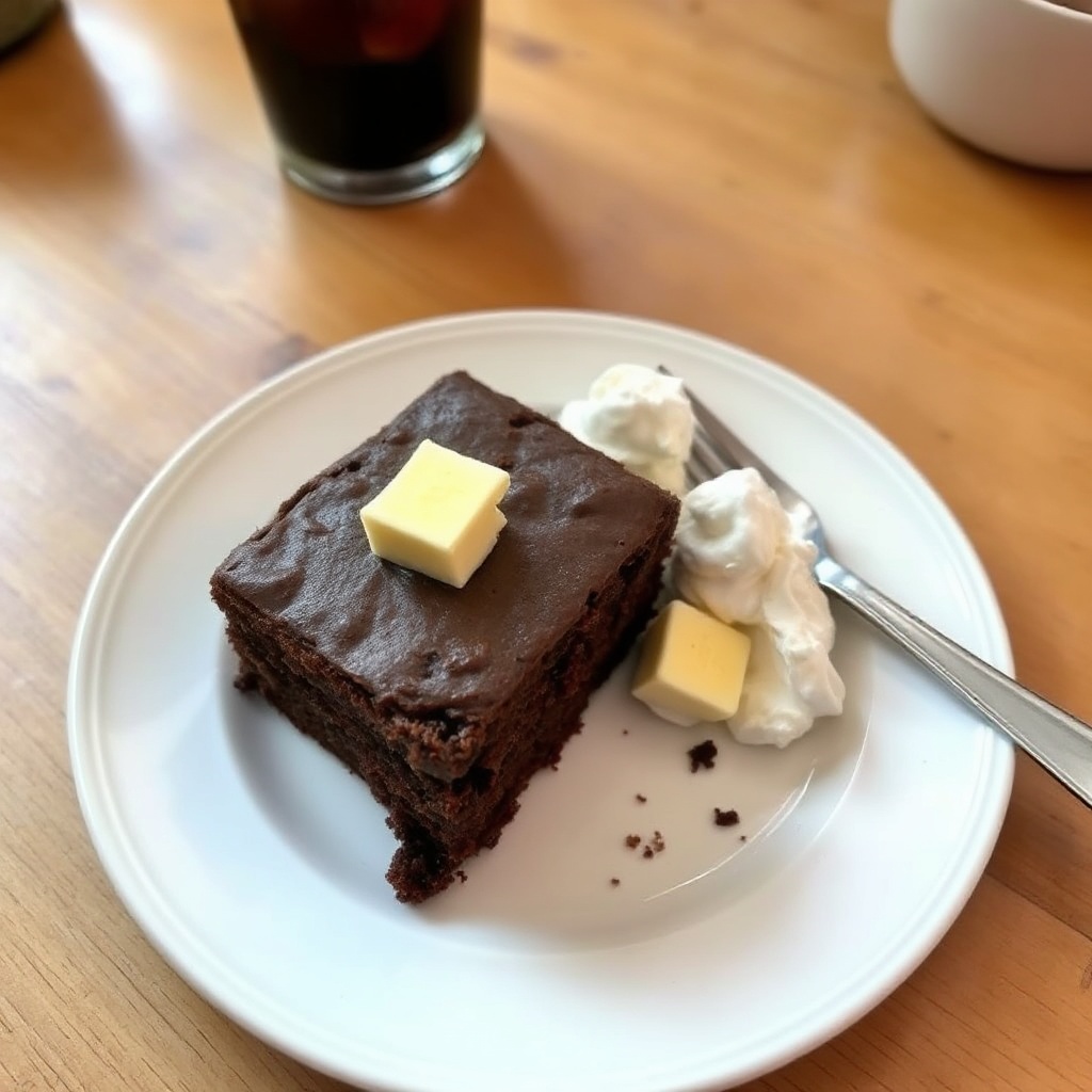 Cola-infused Schokoladen-Delight-Kuchen
