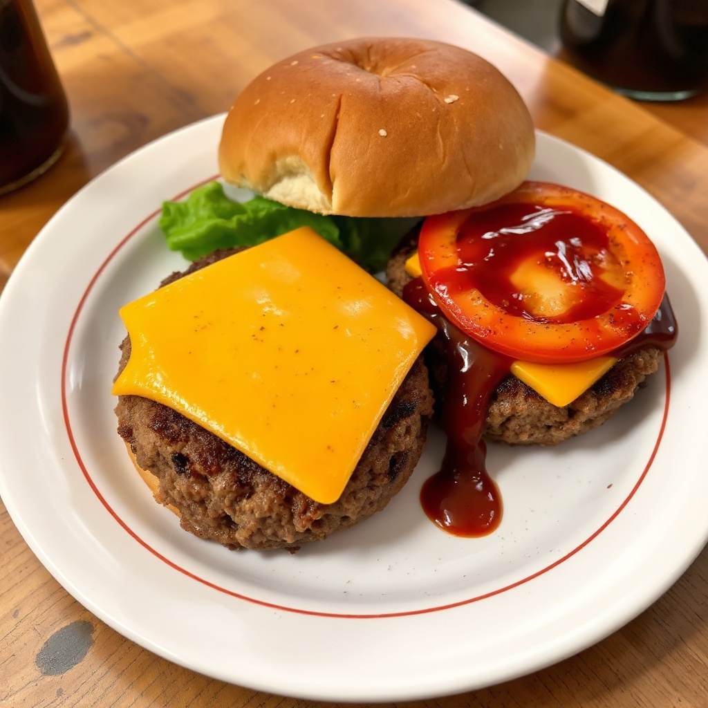 Gourmet Smoky BBQ Burger