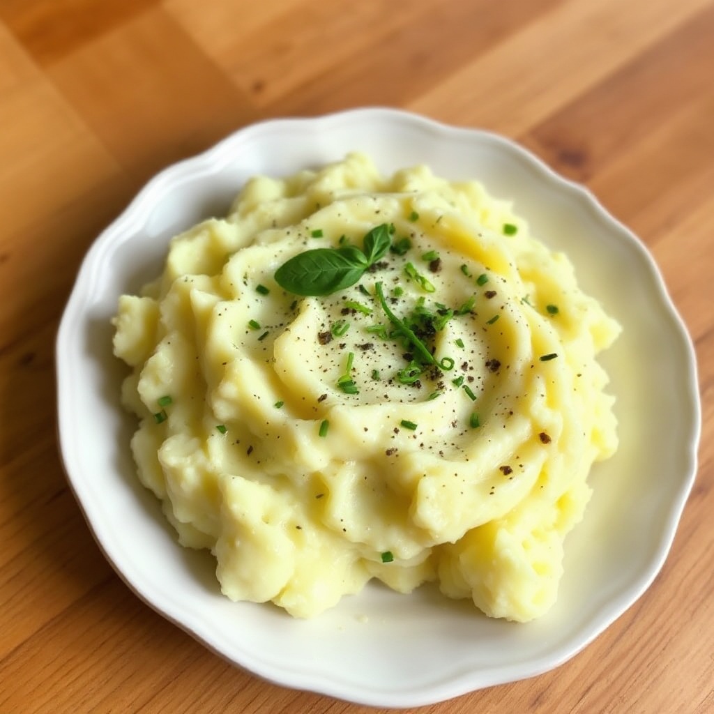 Creamy Herb-Infused Mashed Potatoes