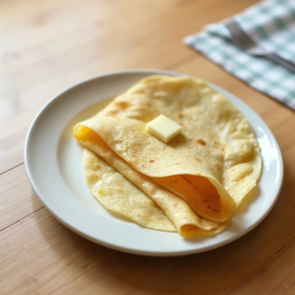Wunderbare Frühstücks-Crepes