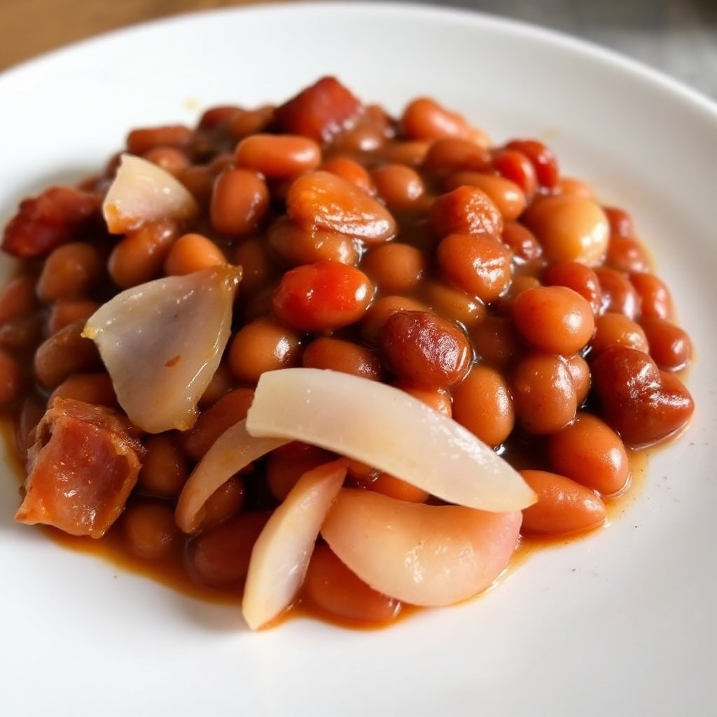 Fagioli al Forno Affumicati e Dolce
