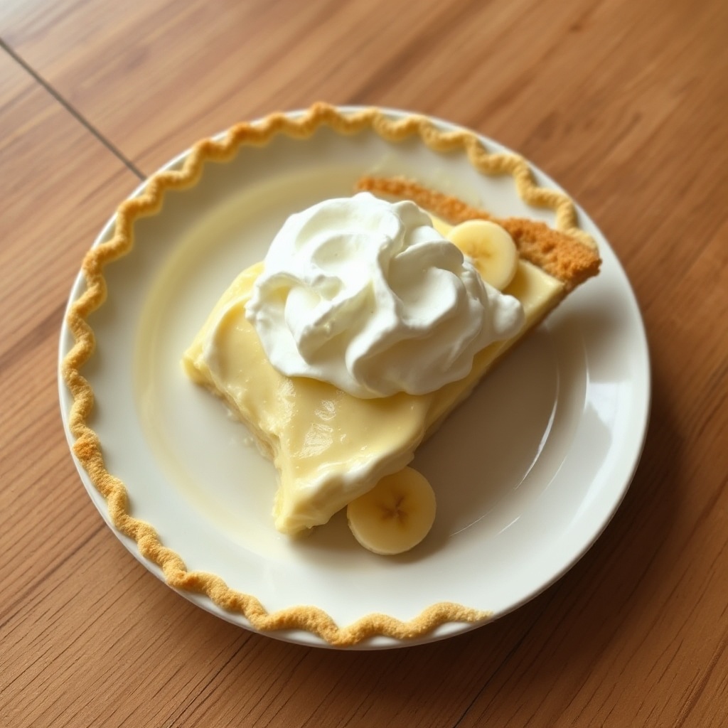 Creamy Banana Bliss Pie