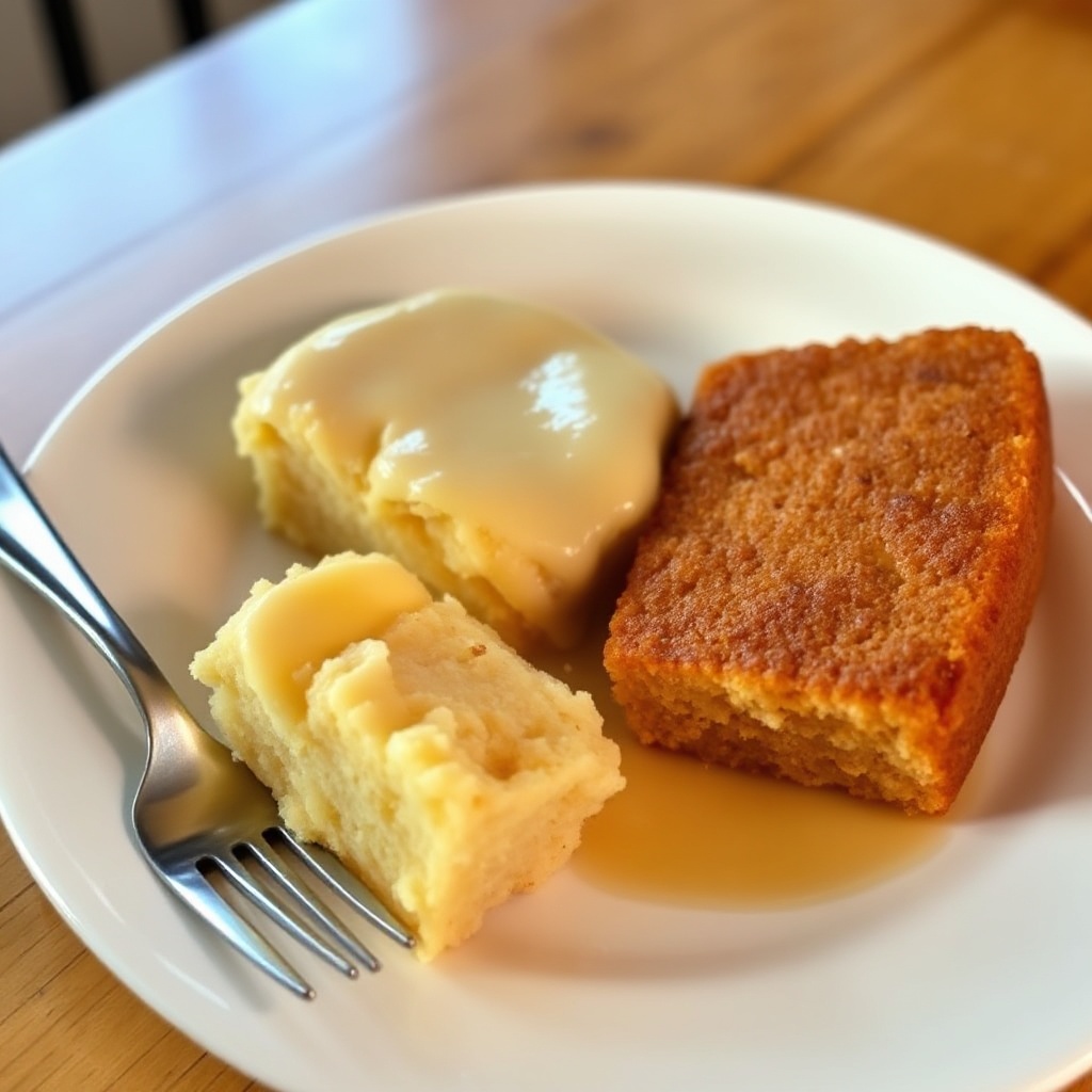 Goldener Rum-Delight-Kuchen