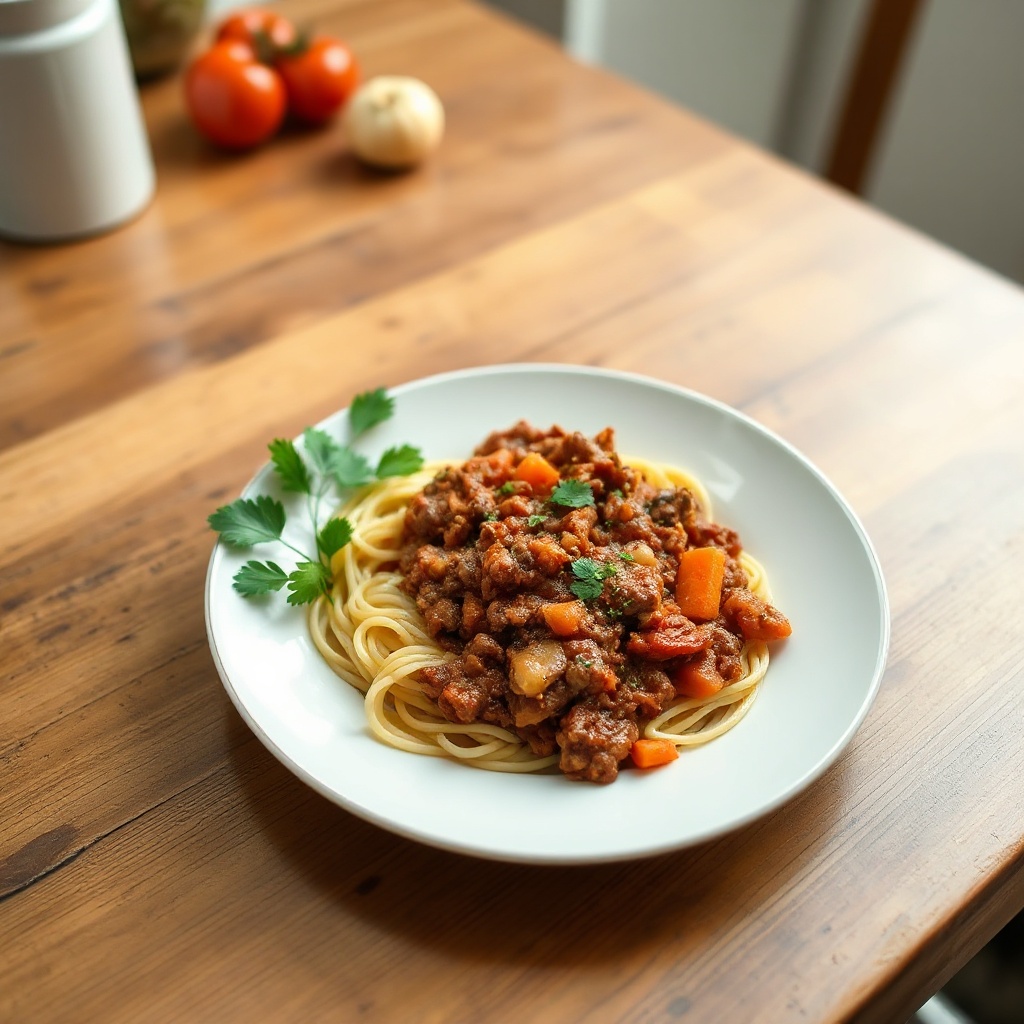 Herzhafte italienische Fleischsauce