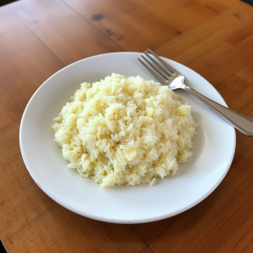 Fragrant Ginger Butter Rice