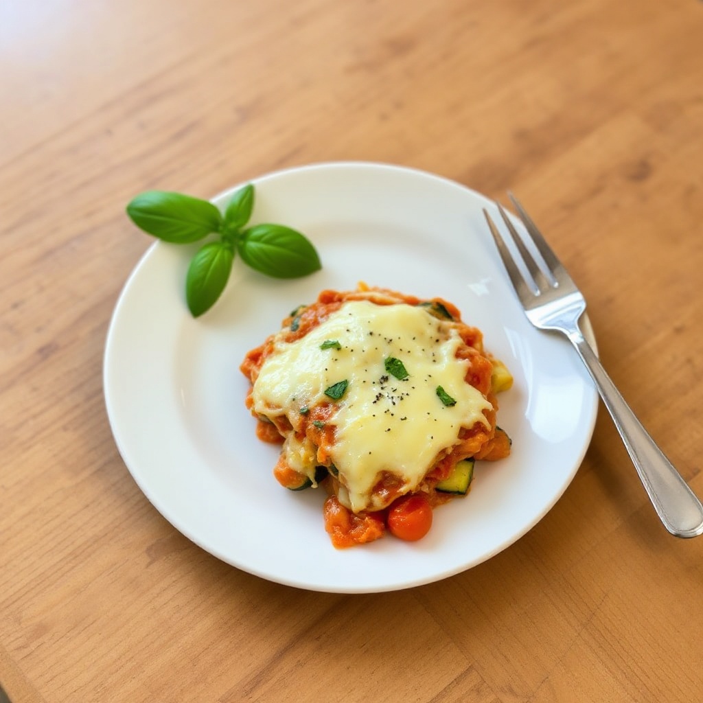 Casseruola di Zucchine e Pomodori con Formaggio